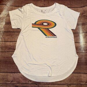 Women’s Xersion Quick-Dri Unstoppable Graphic Shirt Size Large SEE NOTES